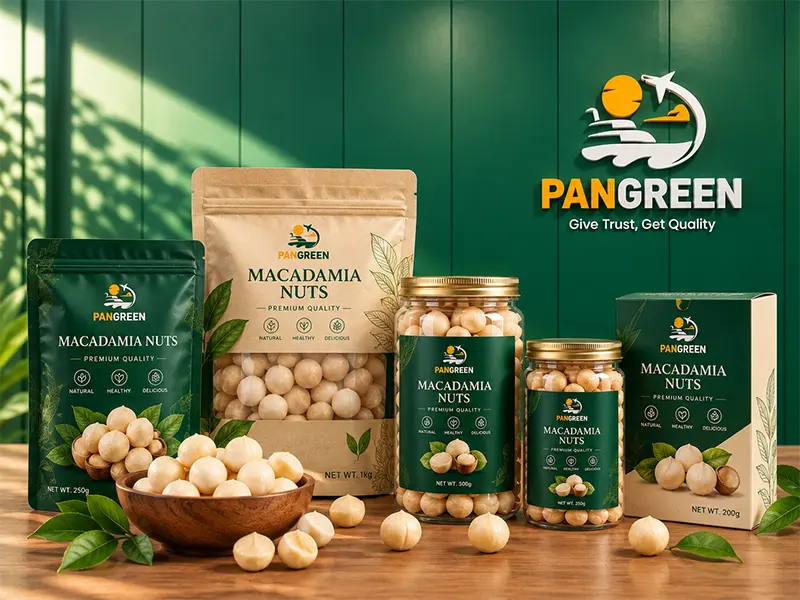 Macadamia private label packing